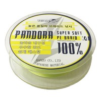245575 Шнур Hanzo Pandora Yellow  X4 #0.4 125 м, 0,10 мм